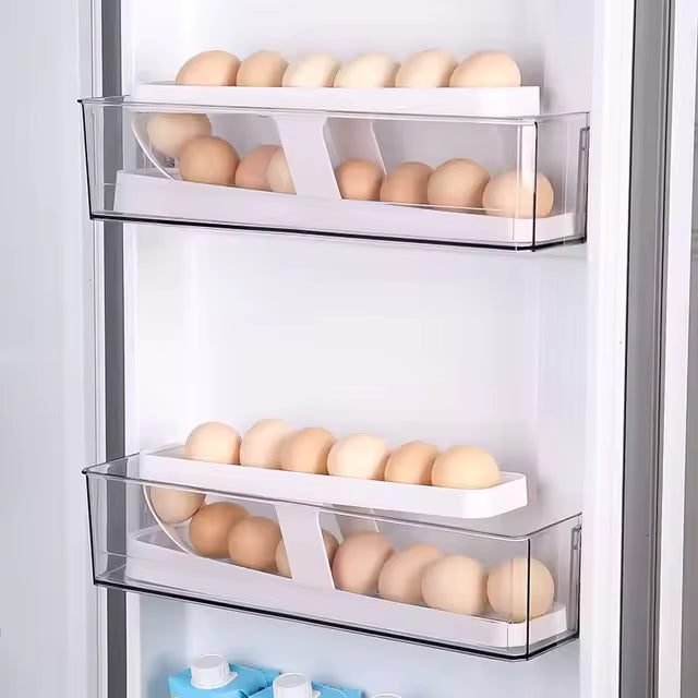 PROMO 2x1 Organizador Dispensador de Huevos Automático