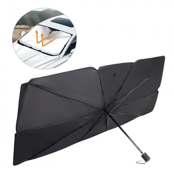 Sombrilla Parasol Plegable Anti Rayos del Sol + Funda de Regalo